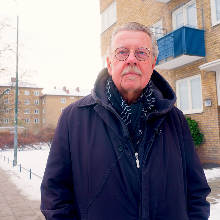 Mikael Wiehe visar oss sin "happy spot" i Malmö