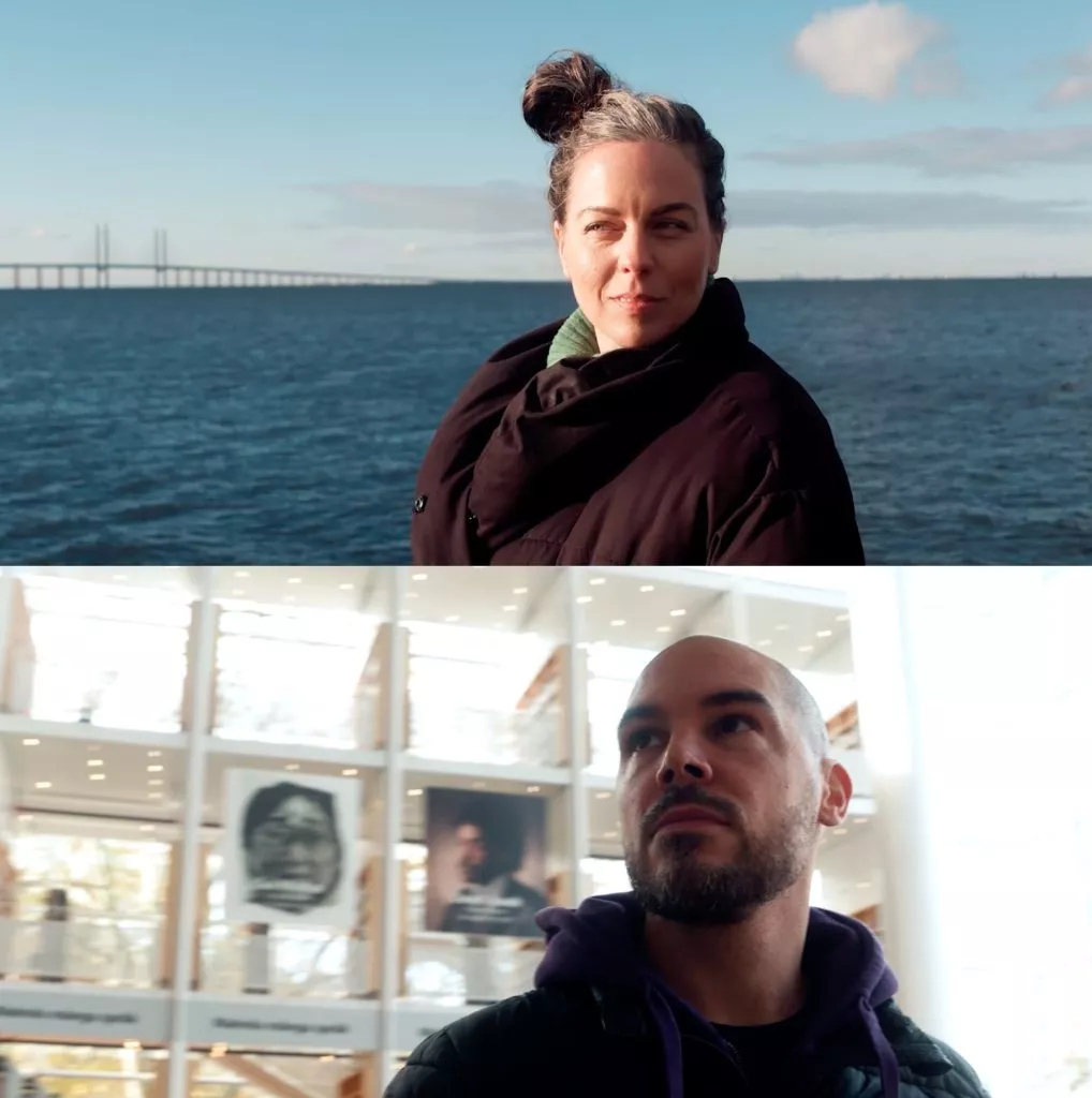 Sandra Mastio och Nicolas Lunabba