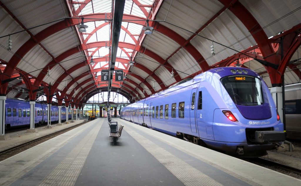 Reseinformation tåg - Malmö Centralstation